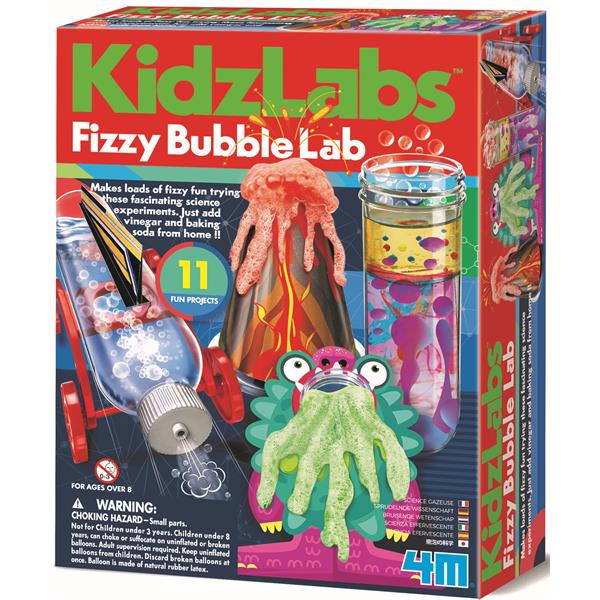 8503454 4M 00-03454 Aktivitetspakke, Fizzy Bubble Lab Kidz Labs, 4M