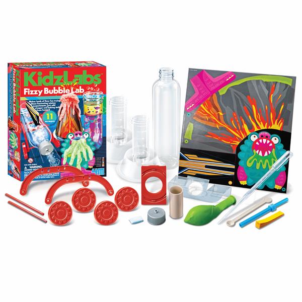 8503454 4M 00-03454 Aktivitetspakke, Fizzy Bubble Lab Kidz Labs, 4M