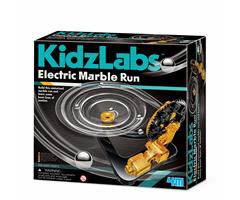 8503456 4M 00-03456 Aktivitetspakke, Electric Marble Run Kidz Lab, 4M
