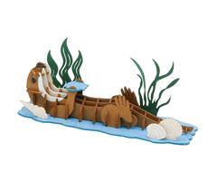 11746   3-D Paper Model Oter Otter, Fridolin