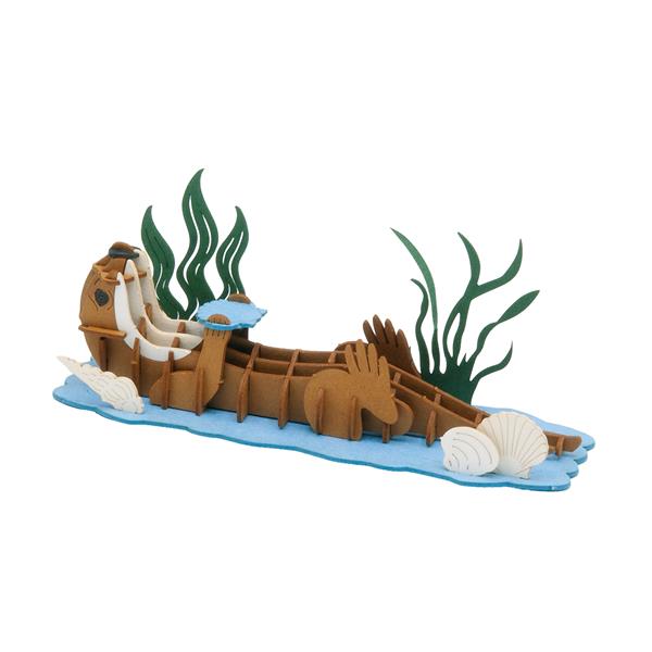 11746   3-D Paper Model Oter Otter, Fridolin