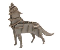 11668   3-D Paper Model Ulv Wolf, Fridolin