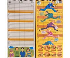 931625 Hippo 9316 Kalender, Aktivitetskalender 2025/2026 Milj&#248;merket, Hippo, Resirkulert papir