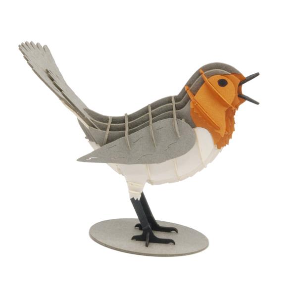 11732   3-D Paper Model Rødstrupe Robin, Fridolin