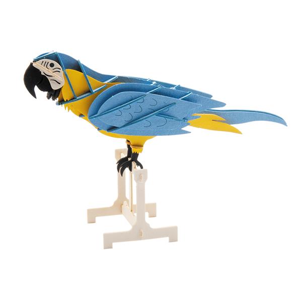 11677   3-D Paper Model Papegøye Parrot, Fridolin