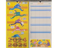 931624 Hippo 9316 Kalender, Aktivitetskalender 2024/2025 Milj&#248;merket, Hippo, Resirkulert papir