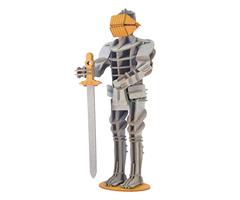 11698   3-D Paper Model Ridder Knight, Fridolin