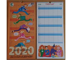 9315 Hippo  Kalender, Aktivitetskalender 2024 Milj&#248;merket, Hippo, Resirkulert papir!