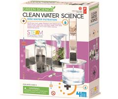 8503281 4M 00-03281 Aktivitetspakke, Clean Water Science Green Science, 4M