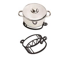 PE783   Kjeleunderlag, SKETCH TRIVET, pot Silikon, Peleg Design