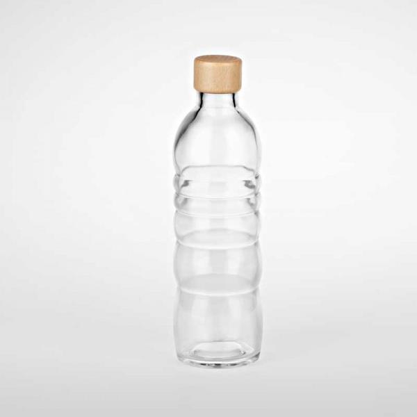 9422999 Nature's Design 8840 Glassflaske Lagoena Bottle to Go hvit flower of life 0,7 liter