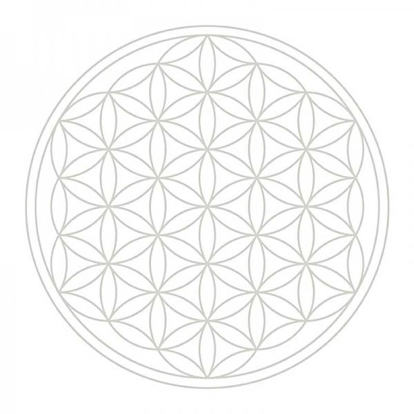 9422982 Nature's Design 8949 Karaffel Pinus Cembra Cadus med hvit flower of life 1,0 liter