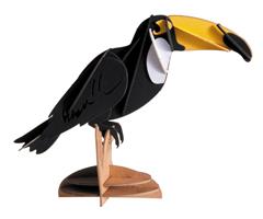 11621  11621 3-D Paper Model tukan Toucan, Fridolin