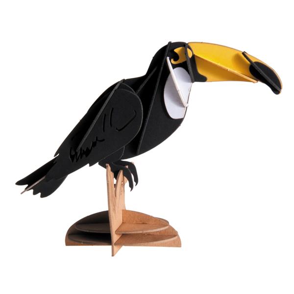 11621  11621 3-D Paper Model tukan Toucan, Fridolin