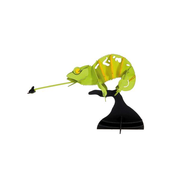 11613  11613 3-D Paper Model kamelon Chameleon, Fridolin