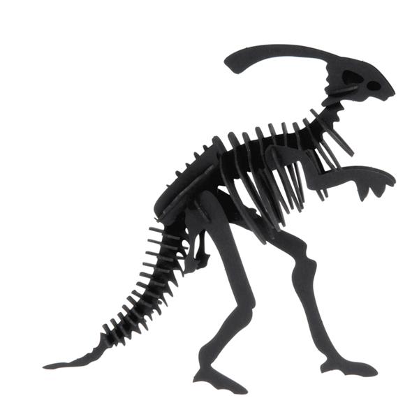 11646  11646 3-D Paper Model Parasaurolophus Fridolin