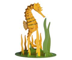 11627  11627 3-D Paper Model sj&#248;hest Seahorse, Fridolin