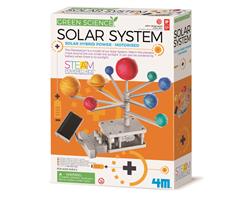 8503416 4M 00-03416 Aktivitetspakke, Motorised Solar System Green Science, 4M