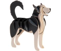 11638   3-D Paper Model Husky Fridolin