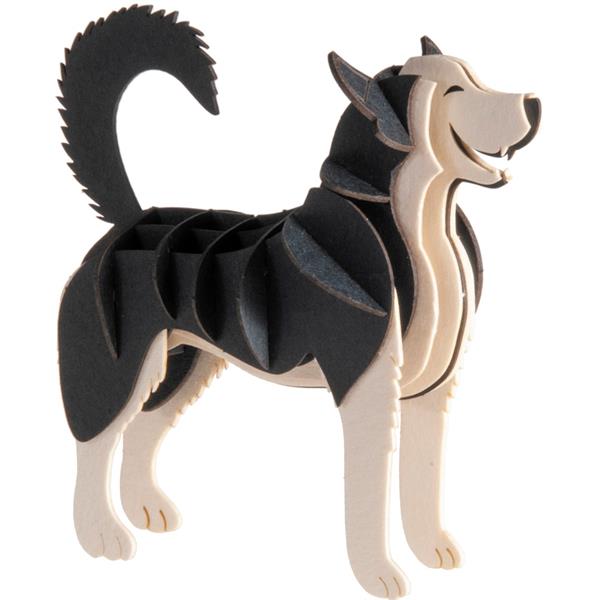 11638   3-D Paper Model Husky Fridolin