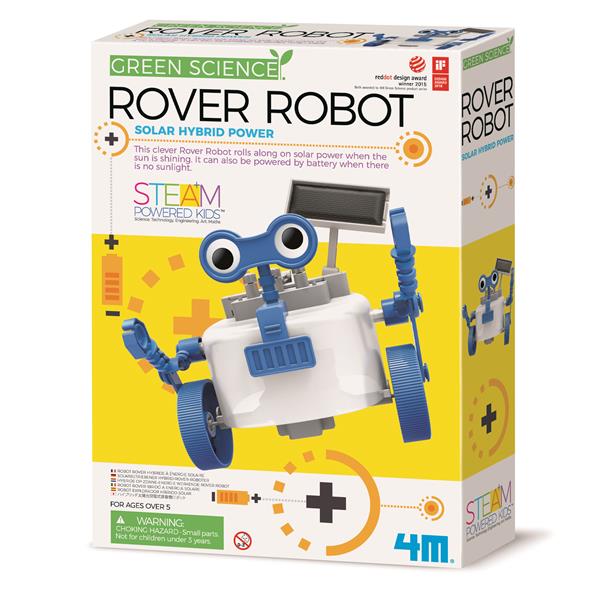 8503417 4M 00-03417 Aktivitetspakke, Rover Robot Green Science, 4M