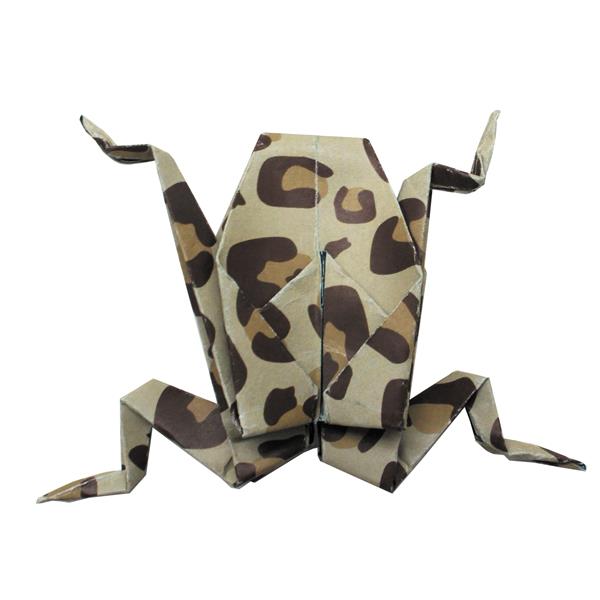 11334   Origami, Frosker, 20x20cm, 4 ass. design Fridolin