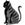11635   3-D Paper Model Katt svart Fridolin