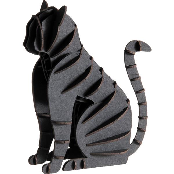 11635   3-D Paper Model Katt svart Fridolin