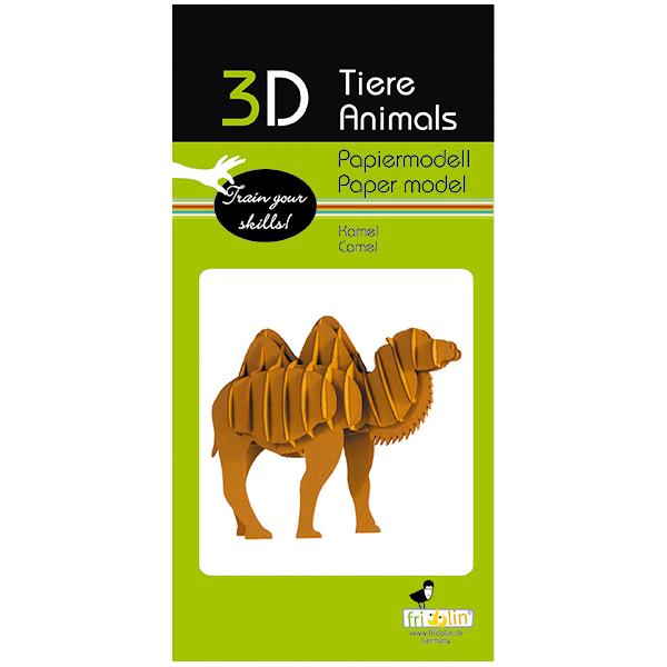 11662   3-D Paper Model kamel Camel, Fridolin