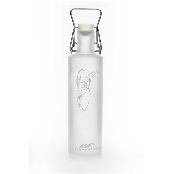 9426500 Nature's Design 9010 Alpine Water Bottle CAPRICORN vannflaske 0,6 liter i glass med motiv