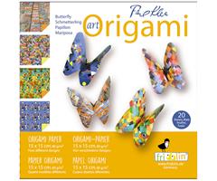 11358  11350 Origami, Klee, 15x15cm, 4 ass. design Fridolin