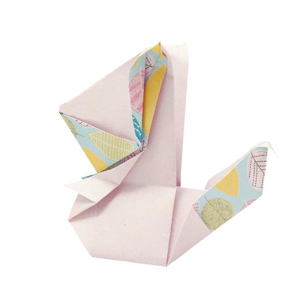11318   Origami, Ekorn, 15x15cm, 4 ass.design Fridolin