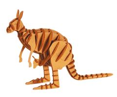 11623  11623 3-D Paper Model kenguru Kangaroo, Fridolin
