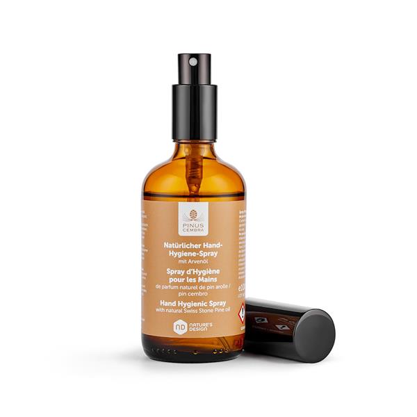9431206 Nature's Design 9161 Hygiene spray med alkohol og olje flaske med 100 ml | Natures Design