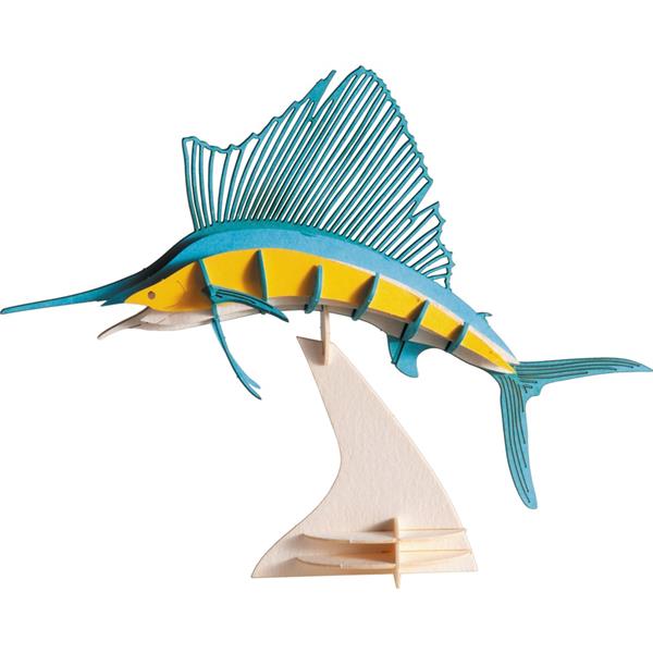 11660   3-D Paper Model Flyvefisk Sailfish, Fridolin