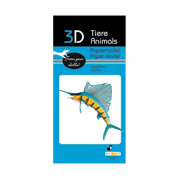 11660   3-D Paper Model Flyvefisk Sailfish, Fridolin