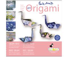 11355  11350 Origami, Monet, 15x15cm, 4 ass. design Fridolin
